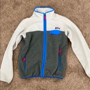 patagonia fleece zip up